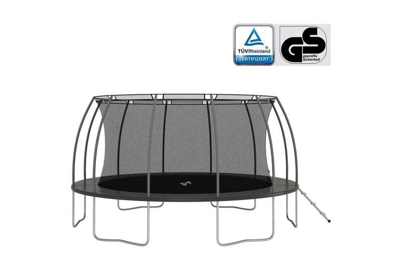 trampolinsæt rund 488x90 cm 150 kg - Trampoliner