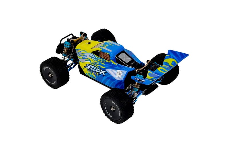 React RC-Bil Speed X, 4WD - Blå - Sport & fritid - Leg & sport - radiostyret - Radiostyret bil