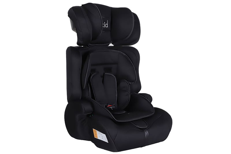 Kikid Autostol Basic R129 76-105 cm - Sort - Sport & fritid - Til børn - Bilstole & autostole - Autostole