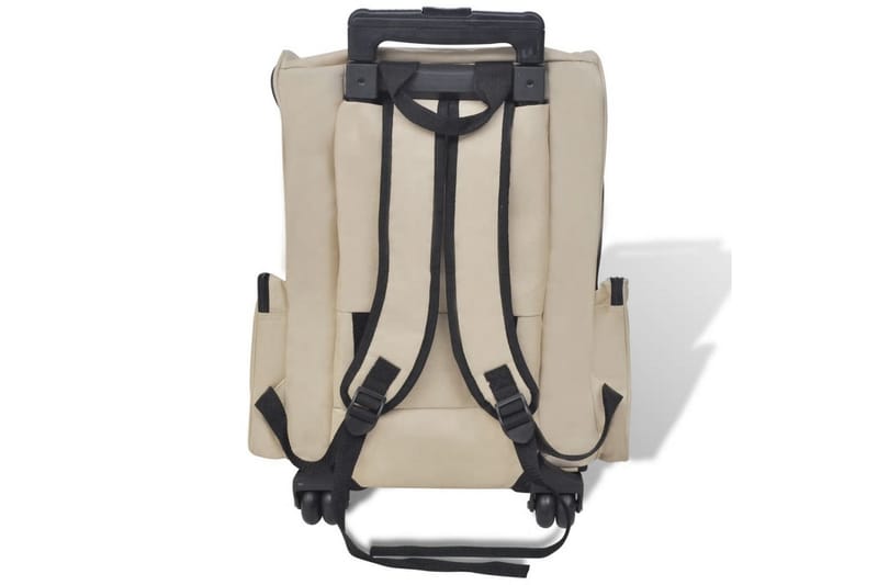 Foldbar Kæledyrsvogn Multifunktionel Beige - Beige - Sport & fritid - Til dyrene