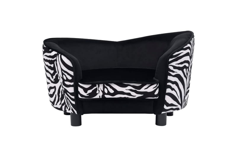 Hundesofa 68X38X38 cm Plys Sort - Sort - Sport & fritid - Til dyrene - Til hund - Hundemøbler