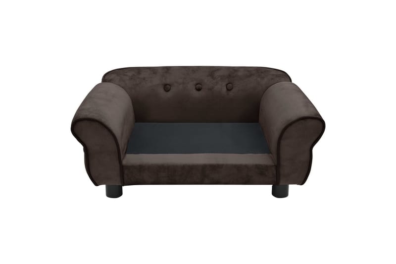 Hundesofa 72X45X30 cm Plys Brun - Brun - Sport & fritid - Til dyrene - Til hund - Hundemøbler