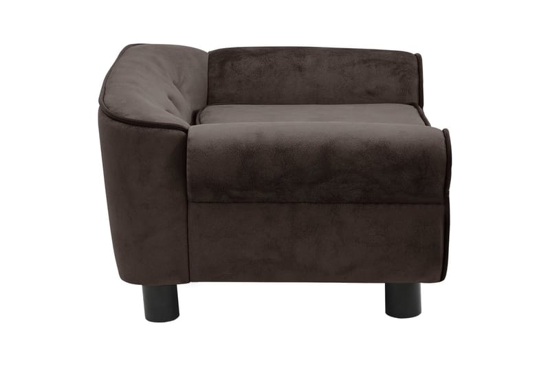 Hundesofa 72X45X30 cm Plys Brun - Brun - Sport & fritid - Til dyrene - Til hund - Hundemøbler