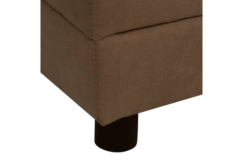 hundesofa med pude 83x44x44 cm plys brun - Brun - Sport & fritid - Til dyrene - Til hund - Hundemøbler - Hundeseng