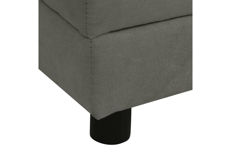 hundesofa med pude 83x44x44 cm plys mørkegrå - Grå - Sport & fritid - Til dyrene - Til hund - Hundemøbler - Hundeseng