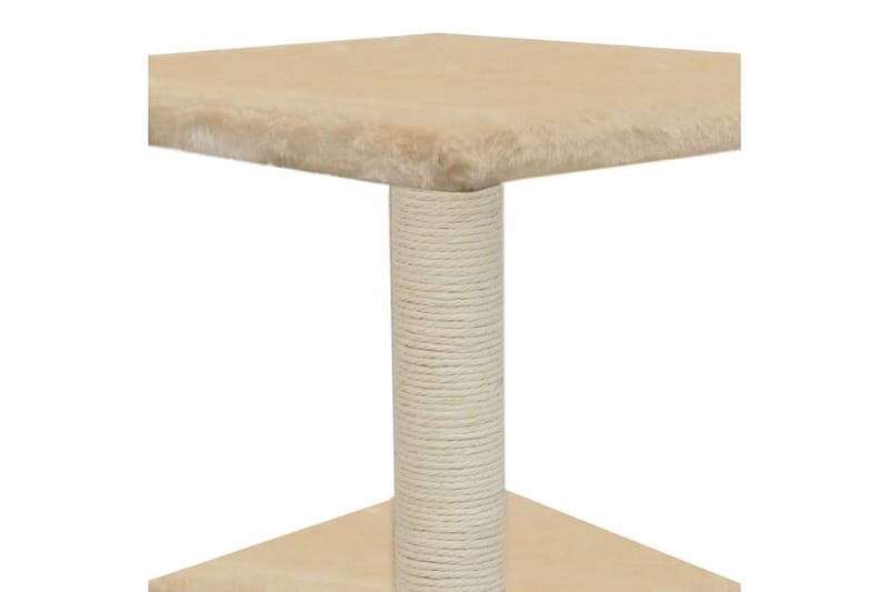 Kradsetræ Til Katte Med Sisal-Kradsestolper 55 Cm Beige - Beige - Sport & fritid - Til dyrene - Kat - Kattemøbler