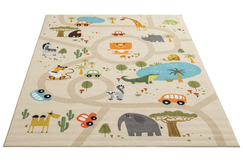 Play Børnetæppe 80x150 cm - Beige - Tekstiler - Børnetekstiler - Børnetæpper