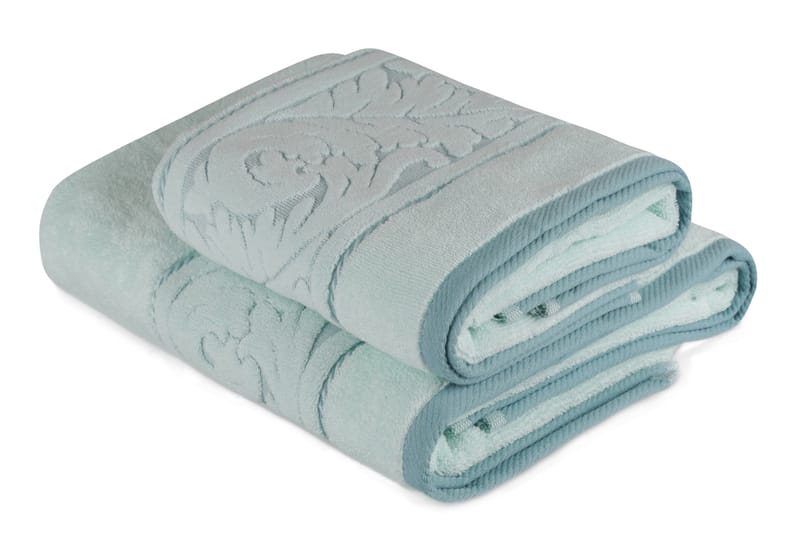 Hobby Håndklæde Sæt med 2 - Mint - Håndklæder