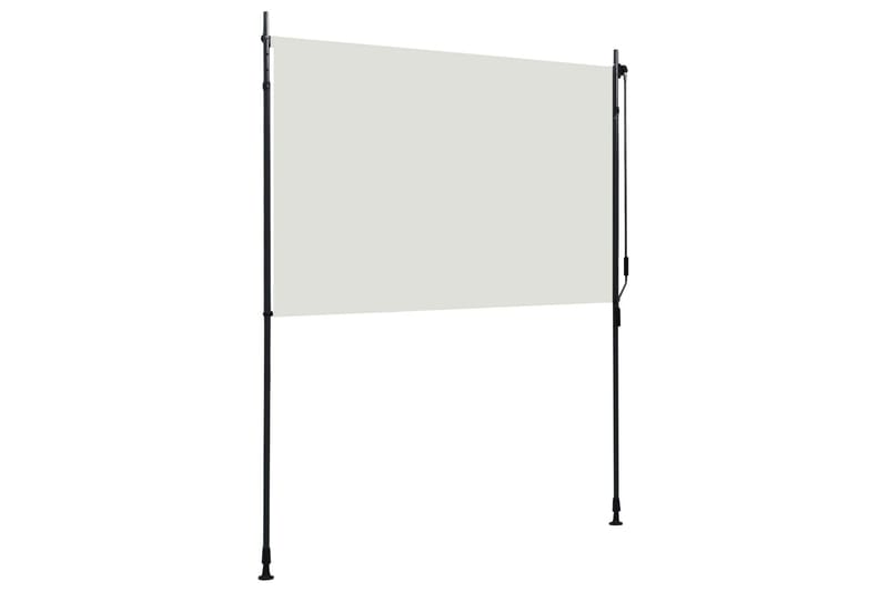 udendørs rullegardin 200x270 cm cremefarvet - Creme - Tekstiler - Gardiner - Rullegardin