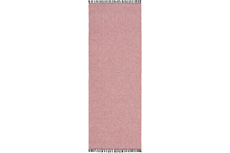 Colette Fladvævet Tæppe 170x250 cm Rektangulært - Rosa - Tekstiler - Tæpper - Fladvævet tæppe