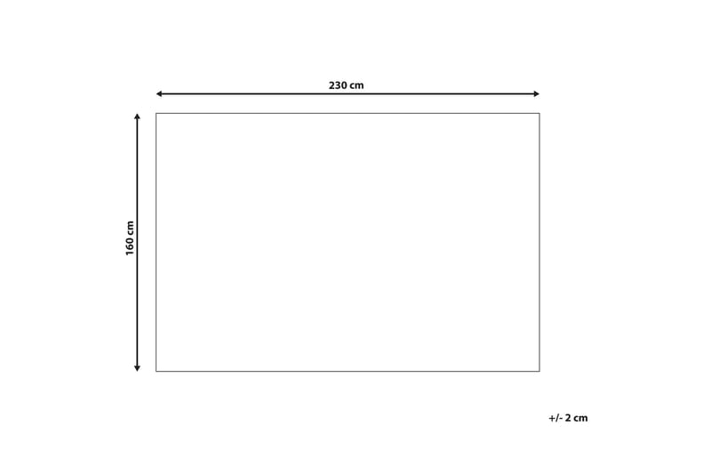 Gharo Skindtæppe 160x230 cm - Brun - Tekstiler - Tæpper - Pels & skindtæpper