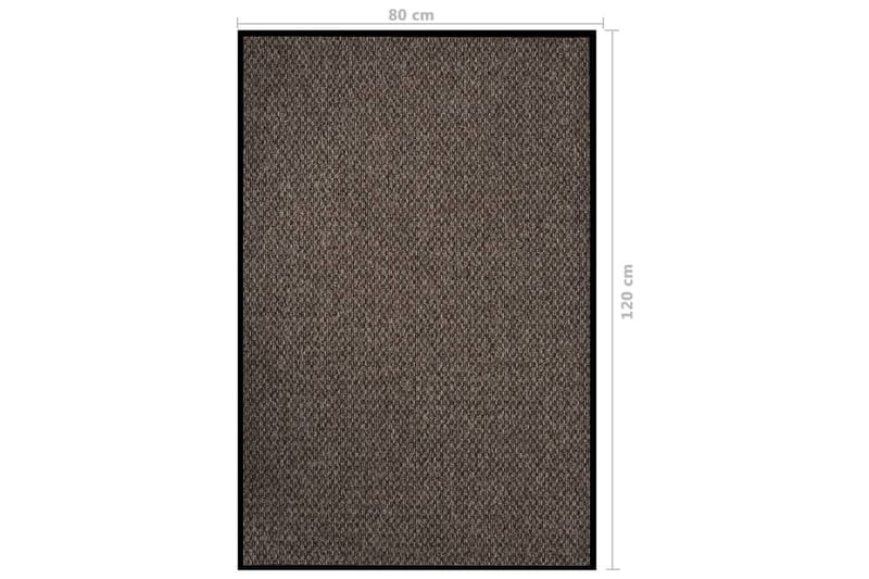 dørmåtte 80x120 cm beige - Beige - Tekstiler - Tæpper - Hall måtte