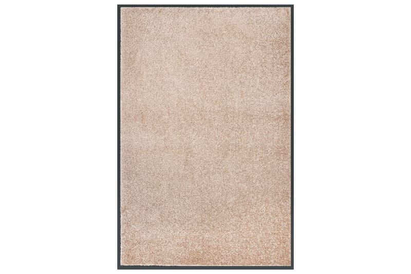 dørmåtte 80x120 cm beige - Beige - Tekstiler - Tæpper - Hall måtte