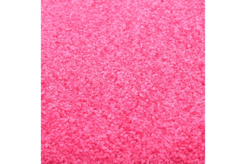 Vaskbar Dørmåtte 120X180 cm Pink - Lyserød - Tekstiler - Tæpper - Hall måtte