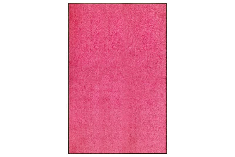 Vaskbar Dørmåtte 120X180 cm Pink - Lyserød - Tekstiler - Tæpper - Hall måtte