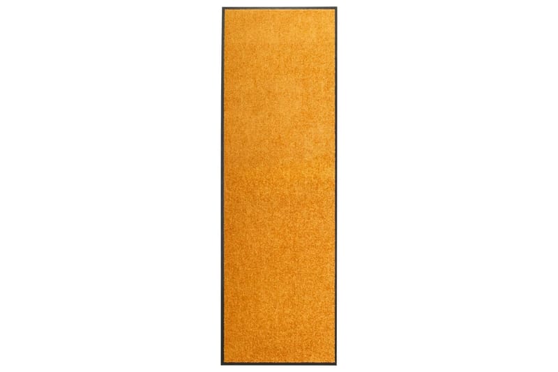 Vaskbar Dørmåtte 60X180 cm Orange - Orange - Tekstiler - Tæpper - Hall måtte