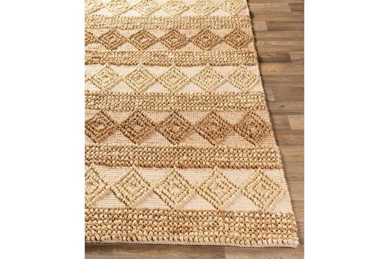 Tofu Jute-tæppe 120x180 cm Rektangulær - Beige - Tekstiler - Tæpper - Moderne tæppe - Sisaltæpper