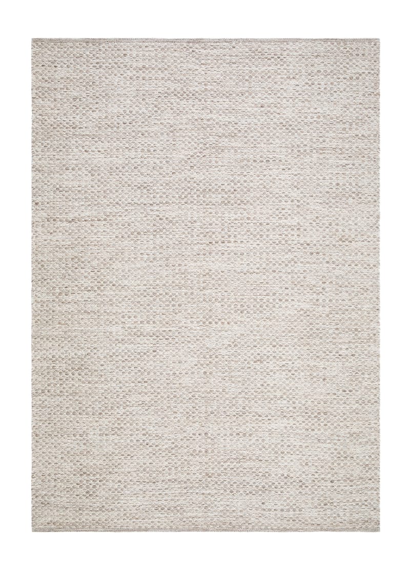 Varberg Bomuldstæppe 240x340 cm Rektangulært - Beige - Tekstiler - Tæpper - Moderne tæppe - Bomuldstæpper