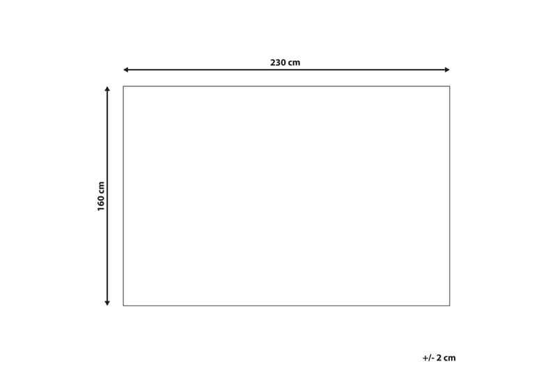 Afis Bomuldstæppe 160x230 cm - Beige - Tekstiler - Tæpper - Moderne tæppe - Bomuldstæpper