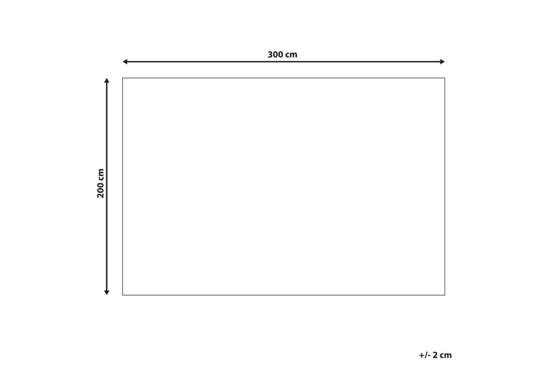 Afis Bomuldstæppe 200x300 cm - Beige - Bomuldstæpper