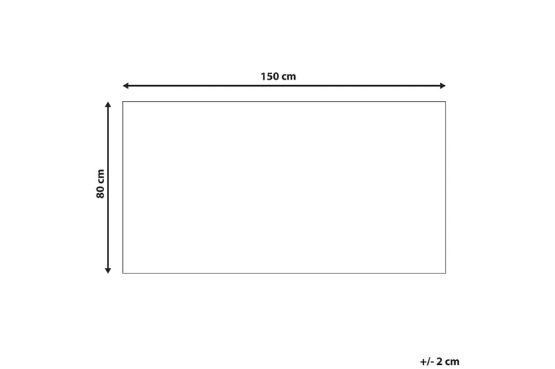 Avanos Uldtæppe 80x150 cm - Rosa - Tekstiler - Tæpper - Moderne tæppe - Uldtæppe