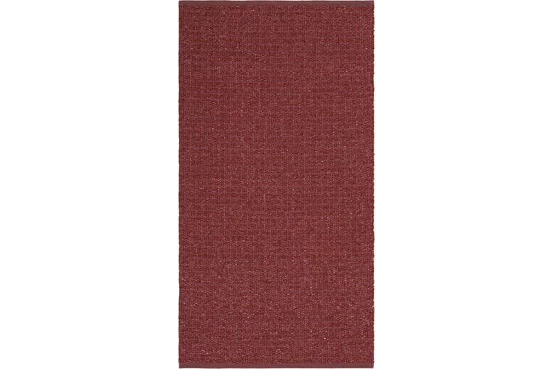 Marion Bomuldstæppe 170x250 cm Rød - Horredsmattan - Bomuldstæpper - Børnetæpper - Gummierede tæpper - Små tæpper - Mønstrede tæpper - Store tæpper - Håndvævede tæpper