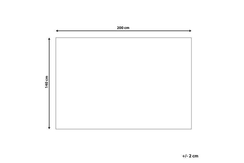 Calti Ryetæppe 140x200 cm - Grøn - Tekstiler - Tæpper - Moderne tæppe - Ryatæpper