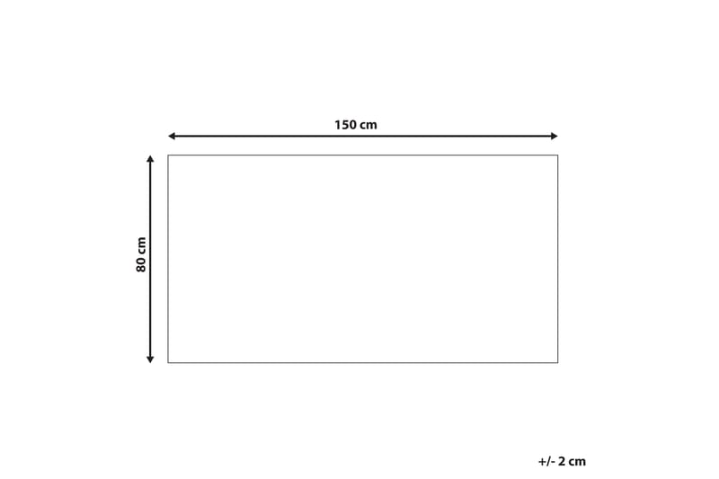 Calti Ryetæppe 80x150 cm - Blå - Tekstiler - Tæpper - Moderne tæppe - Ryatæpper