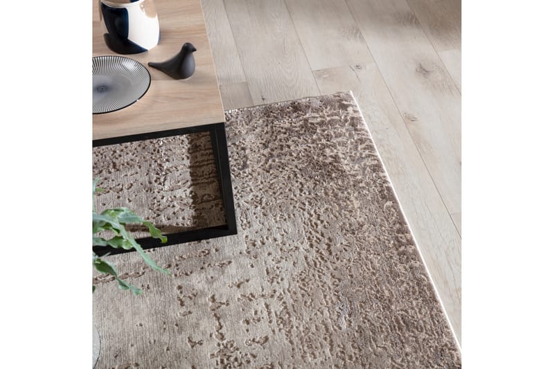 Codrila Tæppe Rektangulært 150x80 cm - Beige - Tekstiler - Tæpper - Moderne tæppe - Ryatæpper