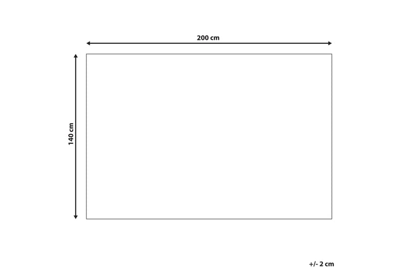 Datca Uldtæppe 140x200 cm - Blå - Tekstiler - Tæpper - Moderne tæppe - Uldtæppe