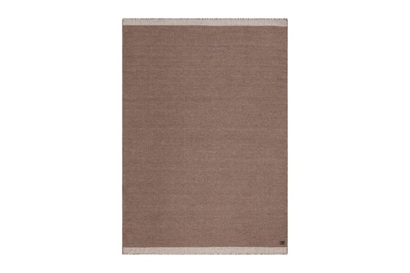 Fornta Uldtæppe 140x200 cm Rektangulær - Taupe - Tekstiler - Tæpper - Moderne tæppe - Uldtæppe