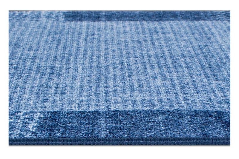 Chick 160x230 - Blå - Håndvævede tæpper - Gummierede tæpper - Små tæpper - Mønstrede tæpper - Store tæpper - Hall måtte - Gangmåtter