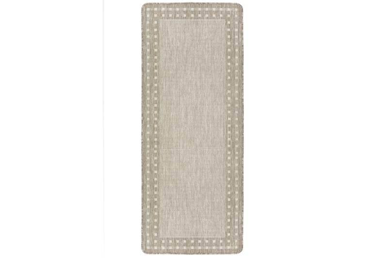 Flex Tæppe 75x150 cm Beige - Hestia - Tekstiler - Tæpper - Moderne tæppe - Gangmåtter