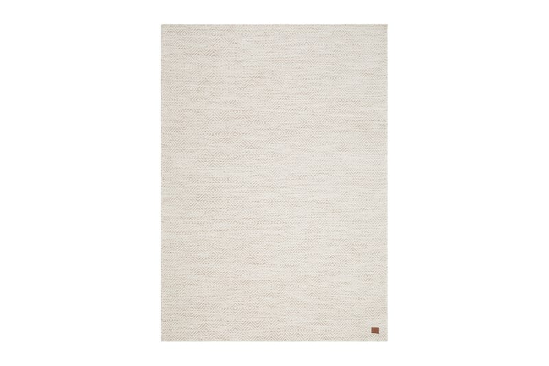 Junna Uldtæppe 140x200 cm Rektangulær - Beige - Tekstiler - Tæpper - Moderne tæppe - Uldtæppe