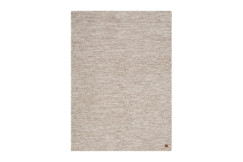 Junna Uldtæppe 300x400 cm Rektangulær - Beige - Uldtæppe - Håndvævede tæpper - Gummierede tæpper - Mønstrede tæpper - Store tæpper - Små tæpper