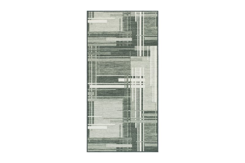 Kanako Wiltontæppe 80x250 cm - Grøn - Wiltontæpper - Mønstrede tæpper