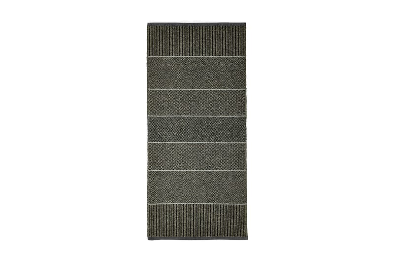Alice tæppe Mix 70x50 PVC / bomuld / polyester oliven - Horredsmattan - Gummierede tæpper - Små tæpper - Mønstrede tæpper - Kludetæpper - Store tæpper - Håndvævede tæpper