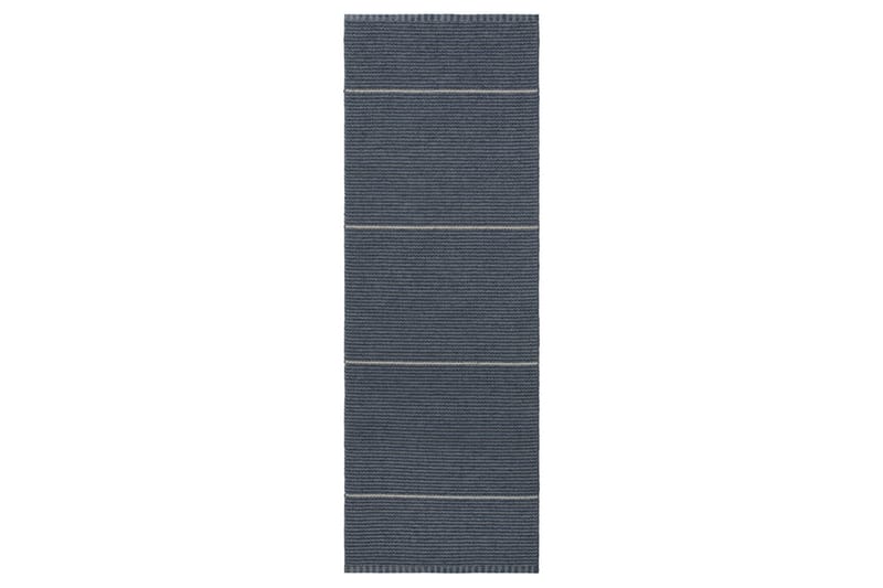 Cleo Kludetæppe 170x250 cm Marineblå - Horredsmattan - Gummierede tæpper - Små tæpper - Mønstrede tæpper - Kludetæpper - Store tæpper - Håndvævede tæpper