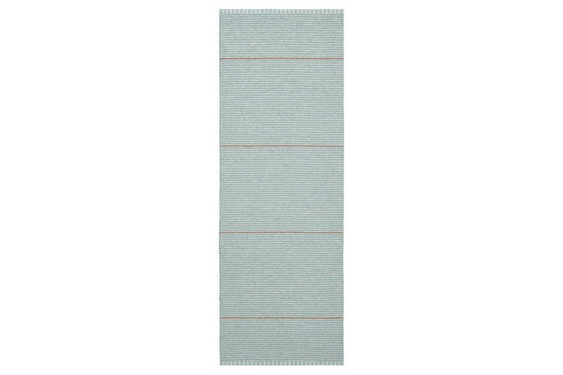 Cleo Kludetæppe 70x150 cm Mint - Horredsmattan - Gummierede tæpper - Små tæpper - Mønstrede tæpper - Kludetæpper - Store tæpper - Håndvævede tæpper
