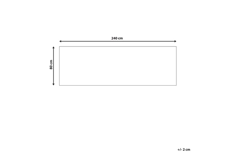 Kottar Ryetæppe 80x240 cm - Grå - Tekstiler - Tæpper - Moderne tæppe - Ryatæpper