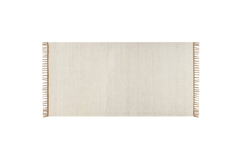 Lunia Jutetæppe 80x150 cm - Beige - Tekstiler - Tæpper - Moderne tæppe - Sisaltæpper