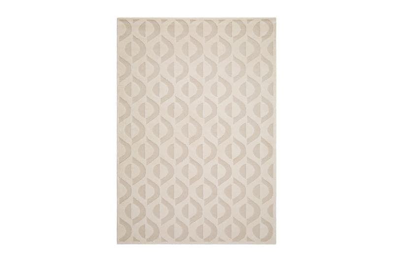 Mehut Wiltontæppe 200x290 cm - Hvid - Wiltontæpper - Mønstrede tæpper