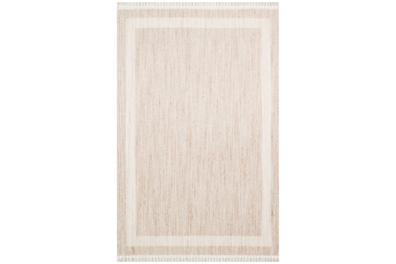 Curby Løber 80x300 cm Rektangulær - Beige - Tekstiler - Tæpper - Moderne tæppe - Mønstrede tæpper