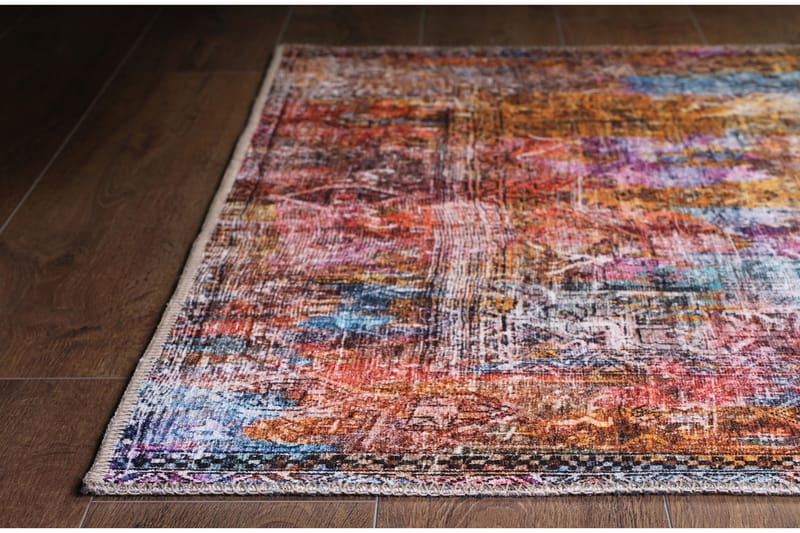 Artloop Tæppe 140x190 cm - Multifarvet - Tekstiler - Tæpper - Moderne tæppe - Mønstrede tæpper