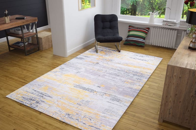 Artloop Tæppe 150x230 cm - Multifarvet - Tekstiler - Tæpper - Moderne tæppe - Mønstrede tæpper