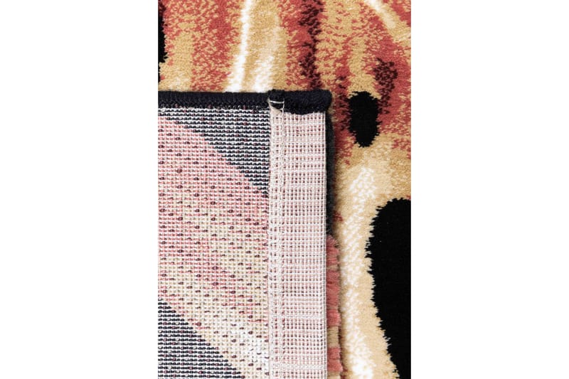 Chroma Flower Wiltontæppe Rektangulær 160x230 cm - Sort - Wiltontæpper - Håndvævede tæpper - Gummierede tæpper - Små tæpper - Mønstrede tæpper - Store tæpper - Mønstrede tæpper