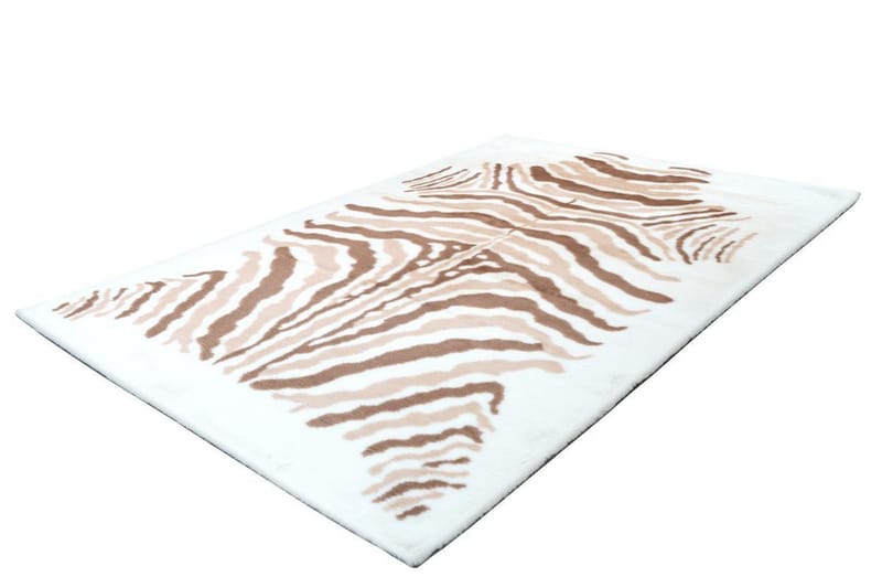 Middville Rsoni Tæppe 120x160 cm Hvid - D-Sign - Tæpper - Gummierede tæpper - Små tæpper - Mønstrede tæpper - Store tæpper - Håndvævede tæpper