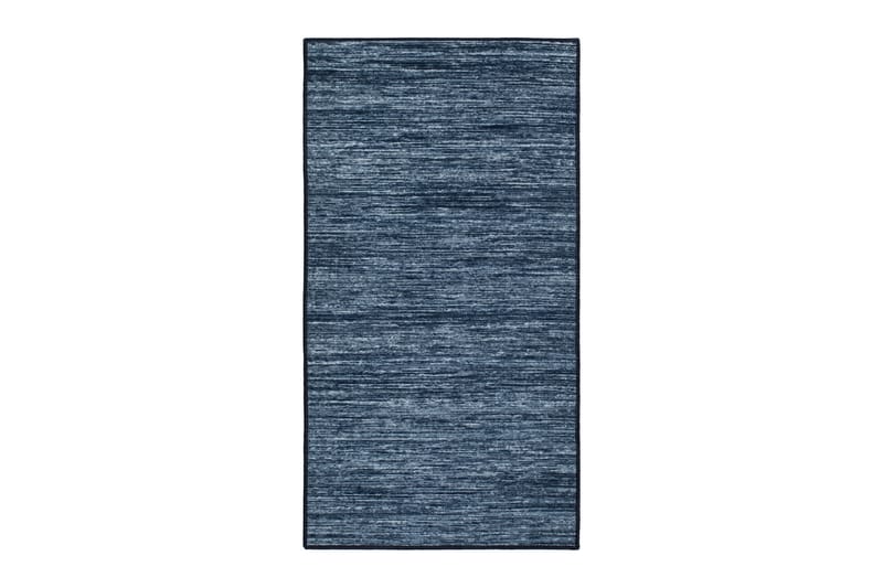 Struktur Tæppe 80x150 cm - Navy - Tekstiler - Tæpper - Moderne tæppe - Mønstrede tæpper