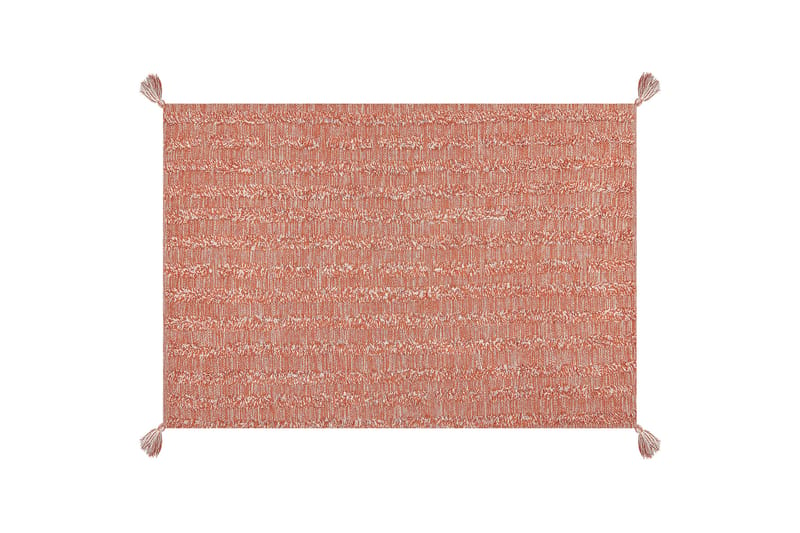 Mugla Ryetæppe 160x230 cm - Orange - Ryatæpper