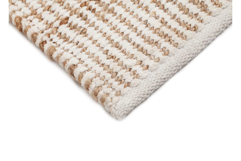 Vejby Jutetæppe 75x230 cm - Nature - Håndvævede tæpper - Gummierede tæpper - Sisaltæpper - Mønstrede tæpper - Store tæpper - Hall måtte - Jutemåtter & hampemåtter - Små tæpper